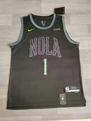 NBA 1 Williamson New Orleans Pelicans 23-24 city Maillot brodé